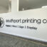 Southport Printing co. Logo on wall